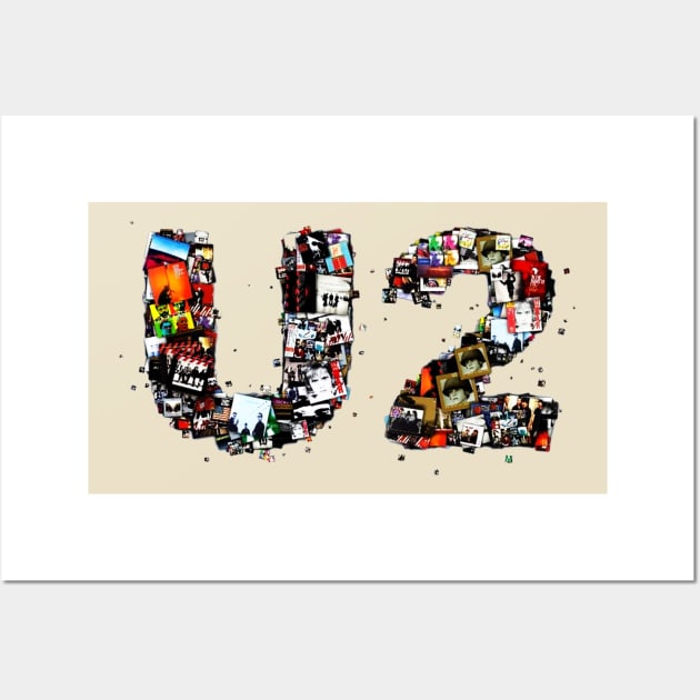 U2 Vintage Wall Art by Hand of Lord